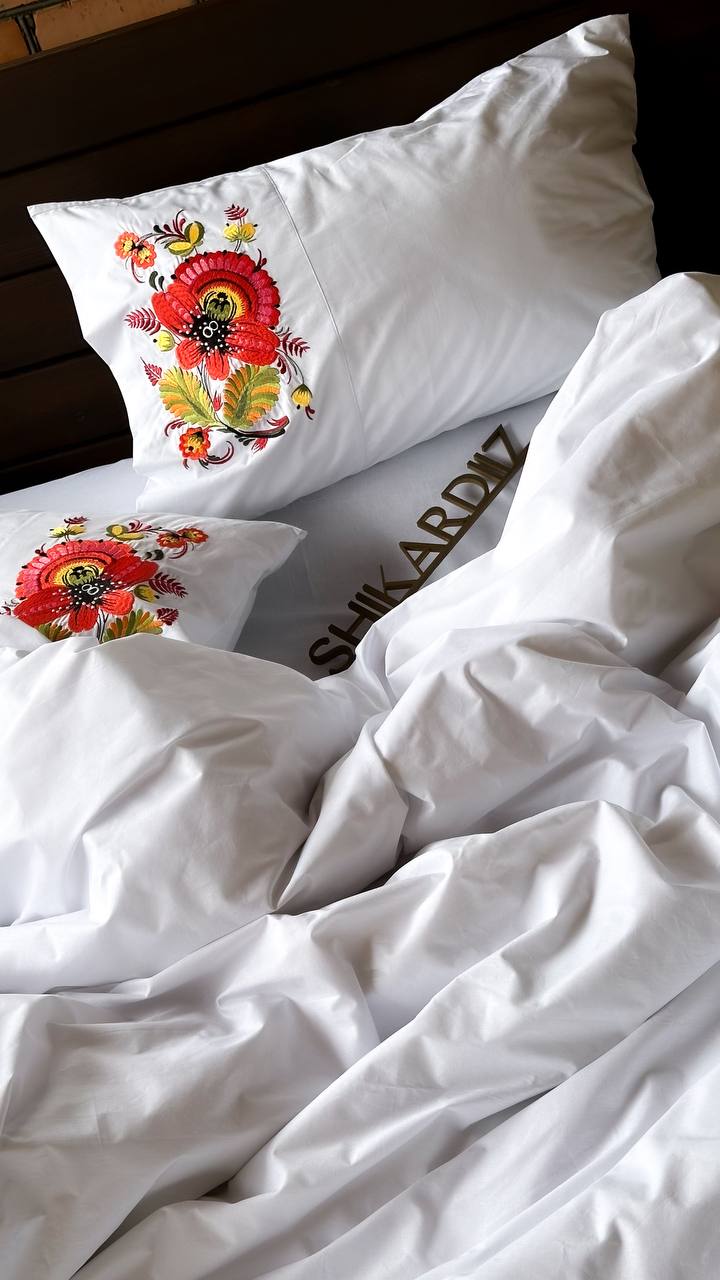 Fine Cotton Percale Bedding Set