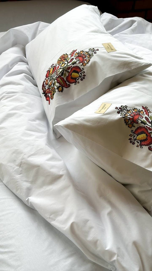 Fine Cotton Percale Bedding Set